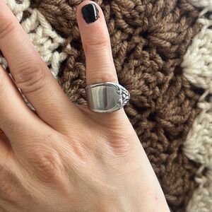 Silver Spoon Ring